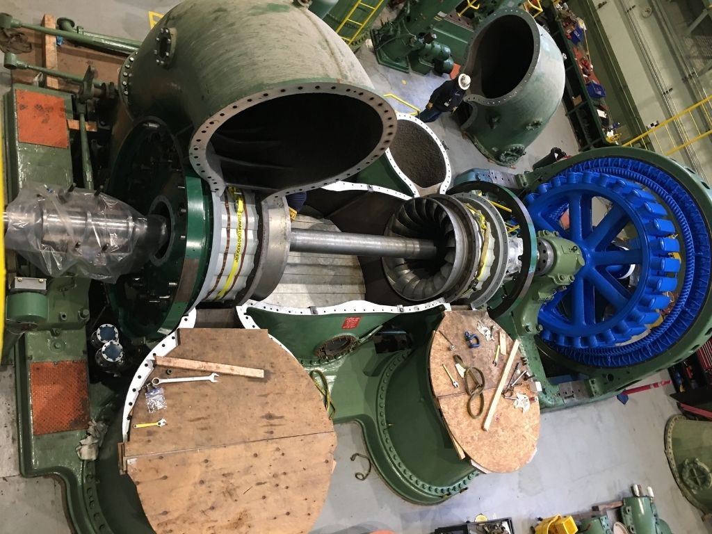 hydro turbine repair
